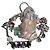 No Name Broche Pendentif Grenouille Fluorite Argent Argenté