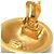 Orecchini Chanel Vintage Gold Clip-On D'oro - vista 11