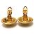 Orecchini Chanel Vintage Gold Clip-On D'oro - vista 7