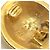 Orecchini Chanel Vintage Gold Clip-On D'oro - vista 8