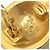 Orecchini Chanel Vintage Gold Clip-On D'oro - vista 9