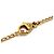 Collana con pendente Chanel 03C Coco Mark con strass D'oro - vista 6