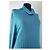 Marcel Ostertag Blaues Rippstrick-Rollkragenkleid - Ansicht 3