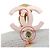 Orecchini a clip in metallo rosa Chanel - vista 5