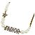 Collana Christian Dior oro con perle finte e strass D'oro