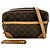 Borsa Louis Vuitton in tela Monogram Marrone - vista 10
