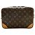 Borsa Louis Vuitton in tela Monogram Marrone - vista 2
