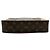 Borsa Louis Vuitton in tela Monogram Marrone - vista 3