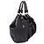 Borsa Tote in pelle nera Prada Nero - vista 4