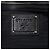 Borsa Tote in pelle nera Prada Nero - vista 6