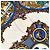 Hermès Sciarpa Hermes Carre 90 L'ENTENTE CORDIALE Blu Multicolore - vista 8