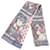 Sciarpa in seta Louis Vuitton multicolore rosa