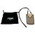 Borsa Fendi FF Diamond Rosa Grigio - vista 7