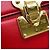 Borsa a Spalla Louis Vuitton Orsay MM Rosso - vista 10