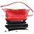 Borsa a Spalla Louis Vuitton Orsay MM Rosso - vista 5