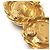 Orecchini clip vintage Chanel Gripoix Blue Cabochon D'oro - vista 10
