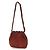 CHANEL Vintage Logo Drawstring Bag Red