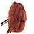CHANEL Vintage Logo Drawstring Bag Red - view 4
