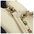 Camera Borsa a tracolla in pelle avorio Chanel Crudo - vista 7