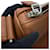 Borsa a tracolla Prada Vitello Daino Marrone - vista 8