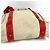 Louis Vuitton M40035 Antigua Cabas MM Tote Bag Rosso Beige - vista 5