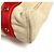 Louis Vuitton M40035 Antigua Cabas MM Tote Bag Rosso Beige - vista 6