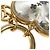 Portachiavi Heart Louis Vuitton D'oro - vista 9