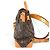Borsa Louis Vuitton Monogram Dust Steamer 30 Marrone Monogramma - vista 13