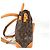 Borsa Louis Vuitton Monogram Dust Steamer 30 Marrone Monogramma - vista 14