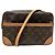 Borsa a tracolla Louis Vuitton Trocadero 27 in tela Monogram Marrone