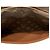 Borsa a tracolla Louis Vuitton Trocadero 27 in tela Monogram Marrone - vista 9