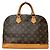 Borsa Louis Vuitton Alma PM Marrone - vista 2