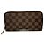 Carteira Zippy Long Louis Vuitton Damier Toile N60015 Marrom