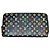 Louis Vuitton Zippy Wallet Long Monogram Multicolor Schwarz Mehrfarben