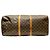 Bolso Boston Louis Vuitton Keepall 60 Castaño - vista 3