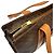 Céline Celine Macadam Leder Tote Bag Braun - Ansicht 7