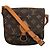 Borsa a Spalla Louis Vuitton Mini Saint Cloud Marrone