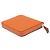 Hermès Cartera compacta de seda Hermes Azap en cuero Epsom naranja - vista 2