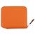 Hermès Cartera compacta de seda Hermes Azap en cuero Epsom naranja - vista 3
