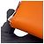 Hermès Cartera compacta de seda Hermes Azap en cuero Epsom naranja - vista 5