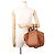 Borsa a mano in pelle Loewe Hammock Small Marrone - vista 5