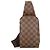 Borsa a tracolla Louis Vuitton Damier Ebene Marrone