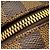 Borsa a tracolla Louis Vuitton Damier Ebene Marrone - vista 8
