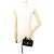 Borsa a tracolla Chanel Mini Flap Chain Nero - vista 5