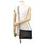 Borsa a tracolla Louis Vuitton Monogram Shadow Nero Cachi Monogramma - vista 4
