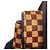 Borsa Louis Vuitton Damier Sauvage Haircalf Lion Rosso - vista 11