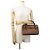 Borsa Louis Vuitton Damier Sauvage Haircalf Lion Rosso - vista 4