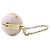 Borsa accessorio Chanel Charm in agnello mini D'oro Porpora - vista 2