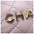 Borsa accessorio Chanel Charm in agnello mini D'oro Porpora - vista 8