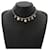 Collana Chanel con strass Nero D'oro  - vista 4